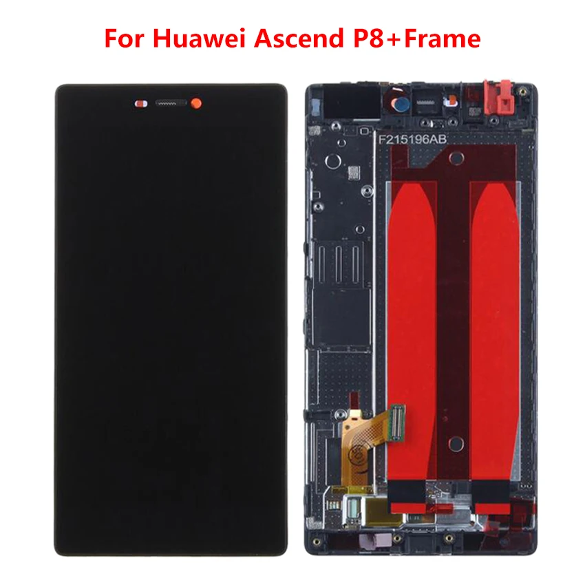 For Huawei P8 LCD Display Touch Screen Digitizer Assembly With Frame Replacement GRA-UL00 GRA-TL00 GRA-CL00 5.2&quot | Мобильные