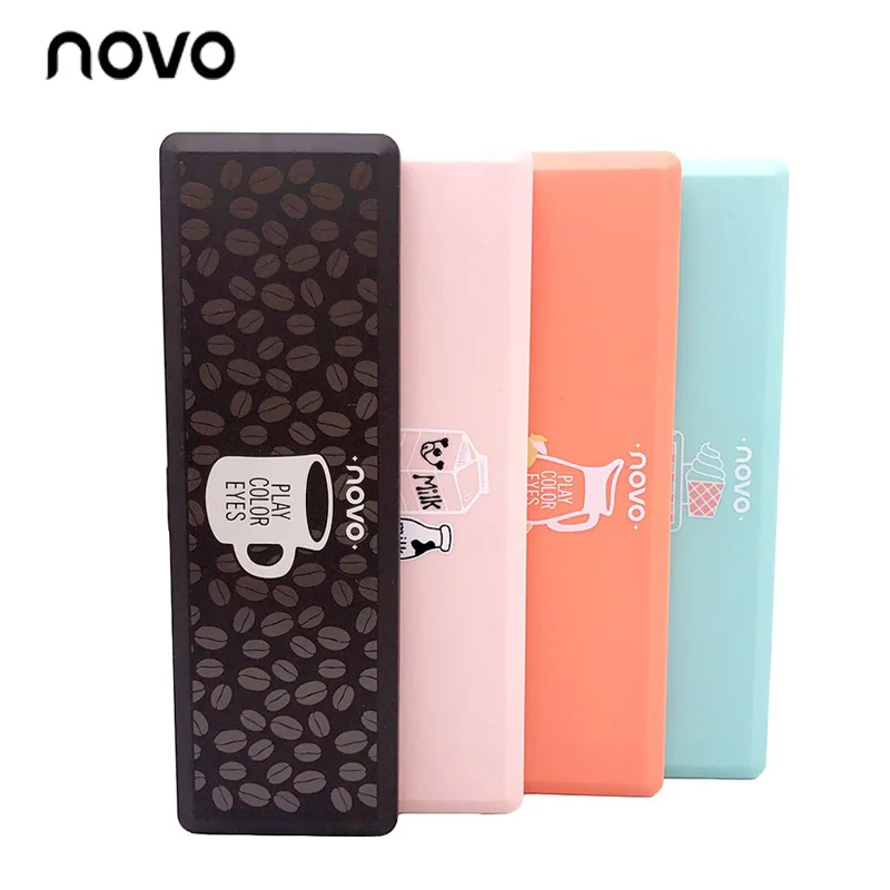 NOVO Smoky Brand makeup Eyeshadow Pallete Cosmetics Makeup Waterproof Natural Glitter Matte Shimmer Eye Shadow paleta de sombra |