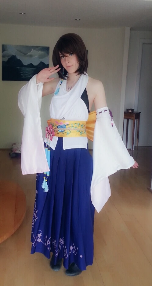 Final Fantasy X маскарадный костюм Yuna костюмы на Хэллоуин|halloween costume|anime cosplaycosplay halloween |