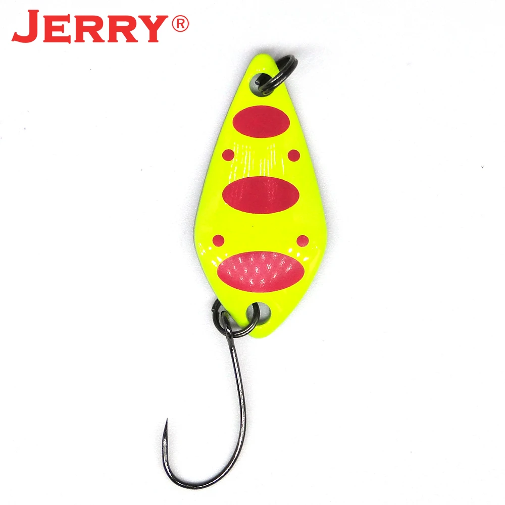Jerry 6 шт. 2 5 г 3 форель лосось рыболовная приманка для пресной воды микро