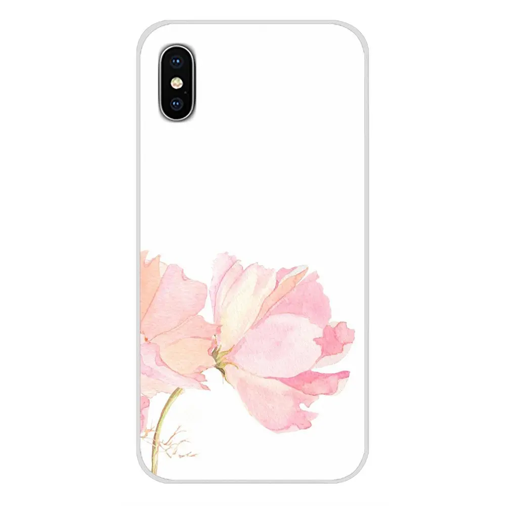 Цветочный лист новейший супер милый мягкий прозрачный чехол для Huawei P8 9 Lite Nova 2i 3i