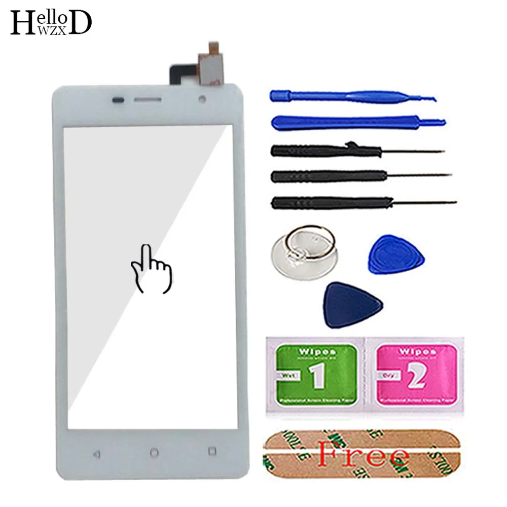 White With Tools Мобильный сенсорный экран для Prestigio Wize PX3 psp 3528 DUO psp 3528DUO psp 3528 сенсорный экран дигитайзер панель сенсор - Цвет: White With Tools