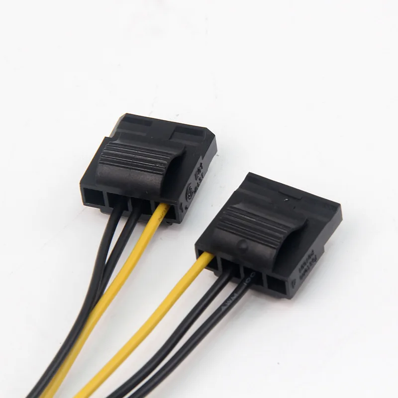 Кабель питания 6Pin Female/Dual 4Pin Female для видеокарты Molex | Компьютеры и офис