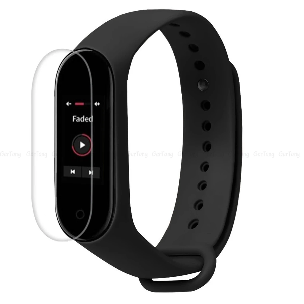 Защитная пленка для экрана Xiaomi Mi Band 4 3 шт./лот защитная band 2 band4 не закаленное