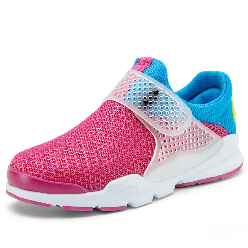 Новые Мальчики и Девочки Дышащие Кроссовки Летние Детская Обувь Теннис Infantil