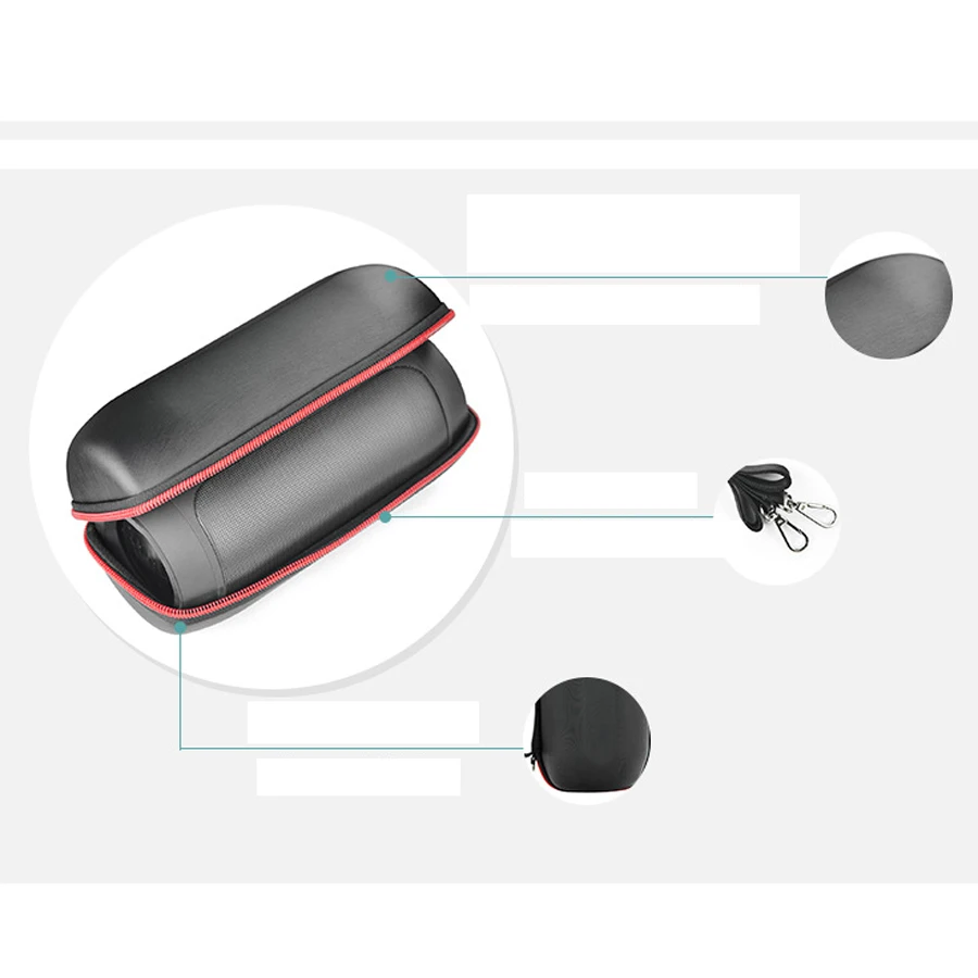 Последним для JBL pulse2 Bluetooth Динамик путешествия Защитный EVA Кожаный Чехол Открытый
