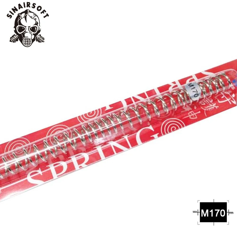 SHS M90 M100 M110 M120 M130 M140 M150 M160 M170 M190 AEG пружина для страйкбола Marui G& P G& G ICS Cybergun - Цвет: M170