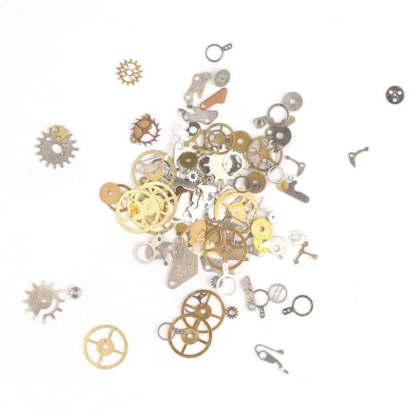 1 Box Nail Decorations Ultra Thin Gear 3D Steam Punk Metal Art Manicure Studs Accessories In Wheel | Красота и здоровье