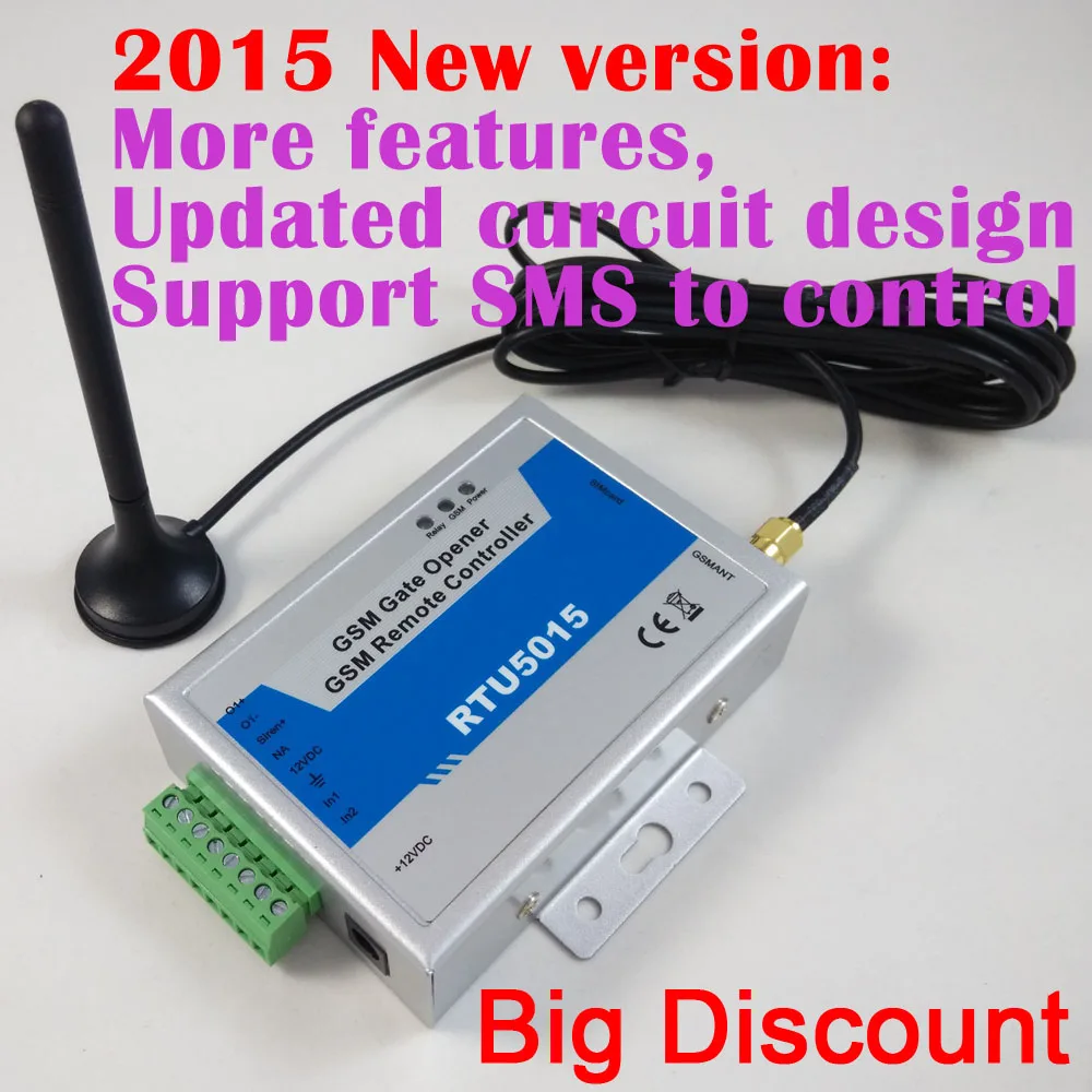 С почтой RTU5015 GSM ворота управление устройством открывания с SMS дистанционного