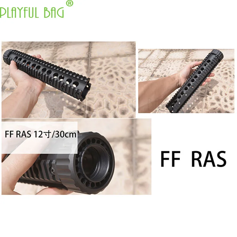 FFRAS обновленный материал fishbone MK12-MOD1 аксессуары черный бык AR-TTM-BD556 модифицированный резьбовой порт общий водяной пистолет M27