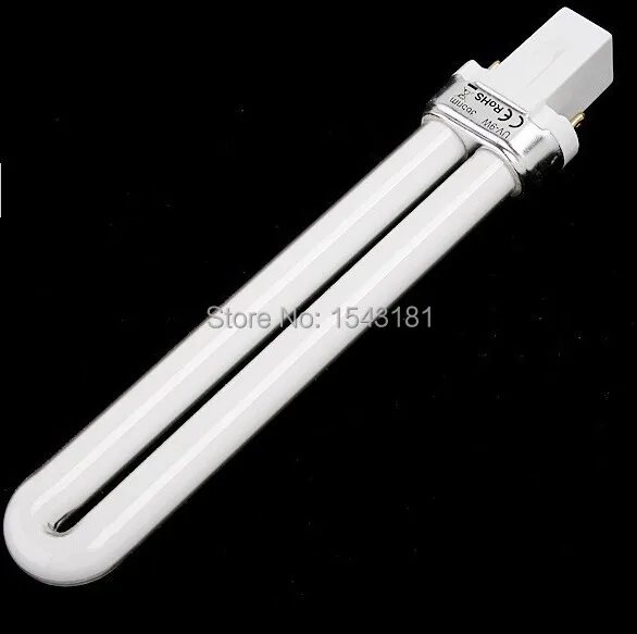 Светодиодсветодиодный УФ-лампа U-образной формы для сушки ногтей сменная лампа