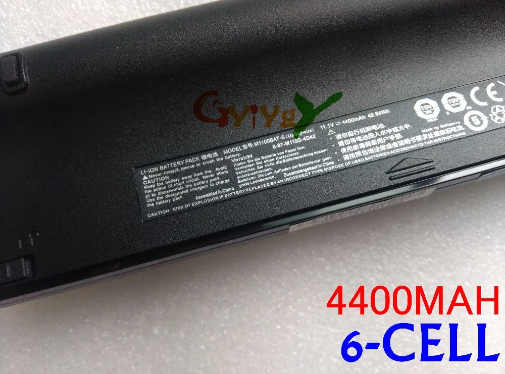 M1100BAT 3 6 для Clevo M1100 M1110 M1110Q M1111 M1115 Olivetti Olibook M1030 ноутбук 87 M110S 4DF 4D41|Батареи планшетов и