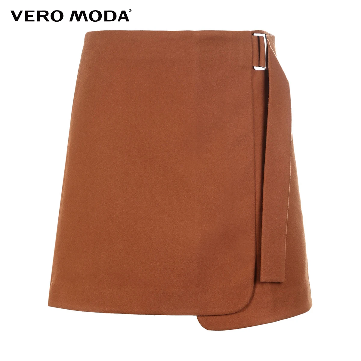 Vero Moda Женская Асимметричная юбка миди со шнуровкой на талии | 318316540