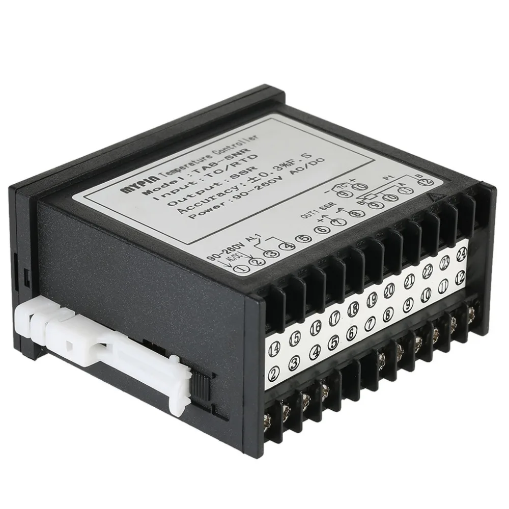 TA8-SNR термометр MYPIN 90-265 в AC/DC двойной светодиодный цифровой F/C PID регулятор