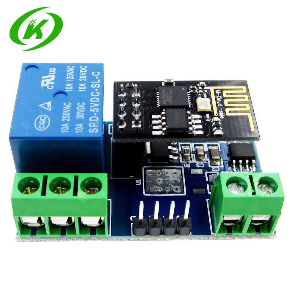 1 шт. ESP8266 Esp01 ESP 01 сетевой беспроводной WIFI релейный модуль Интернет вещей IOT APP