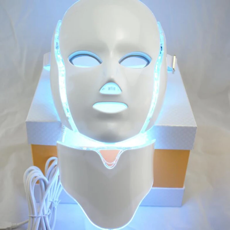 Светодиодный Maschera Per il Viso 7 цветов для предотвращения акне Sbiancamento Della | Красота и