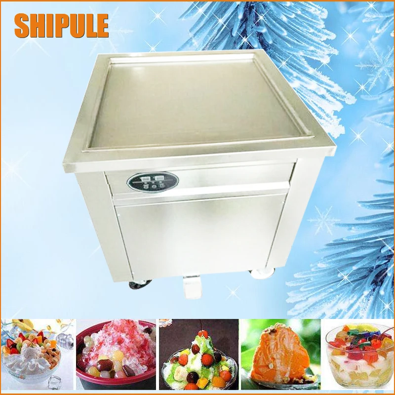 Машина для приготовления жареного мороженого квадратная сковорода 50*50 см машина