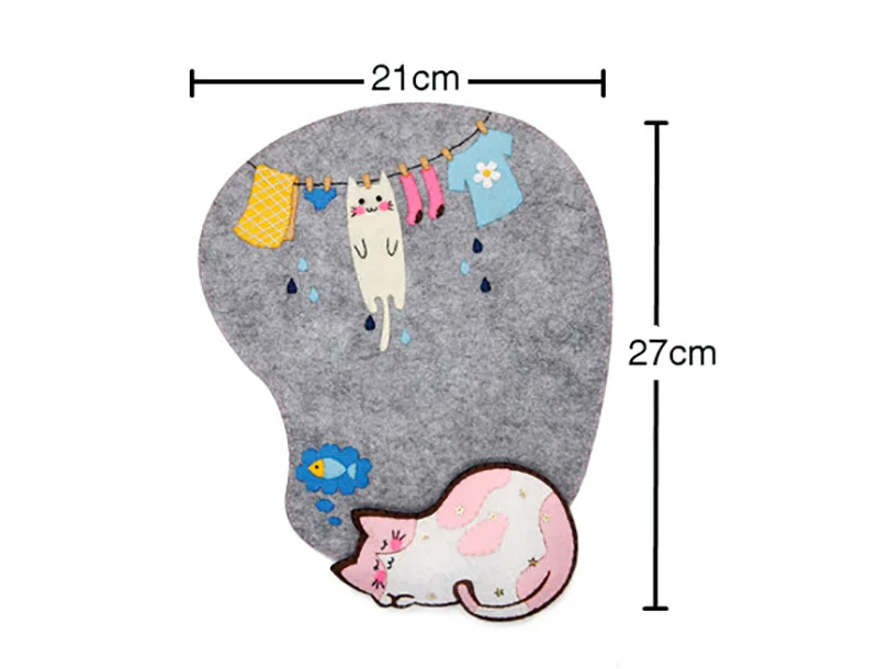 Ручной работы ручная работа Мышь коврик швейная ткань арт шитье защита запястья