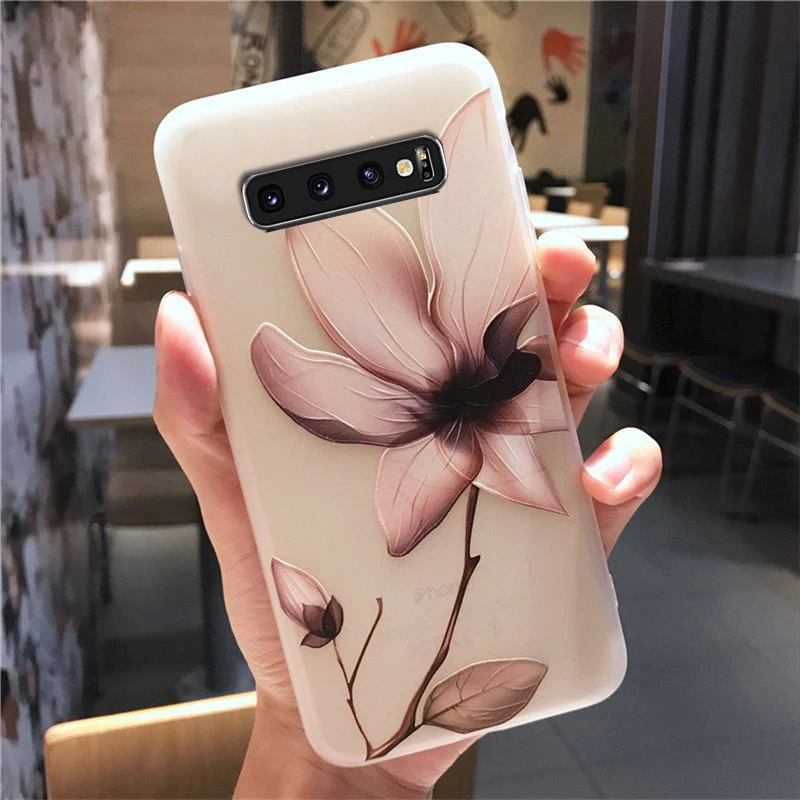 Чехол для samsung galaxy S10 Lite Plus S10Lite S10Plus Мягкий Роскошный силиконовый милый