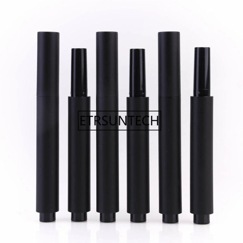Empty Black Pressed Lipstick Tube High Class Style Lip Balm Sub Caontainer DIY Directly Filling F1439 | Красота и здоровье