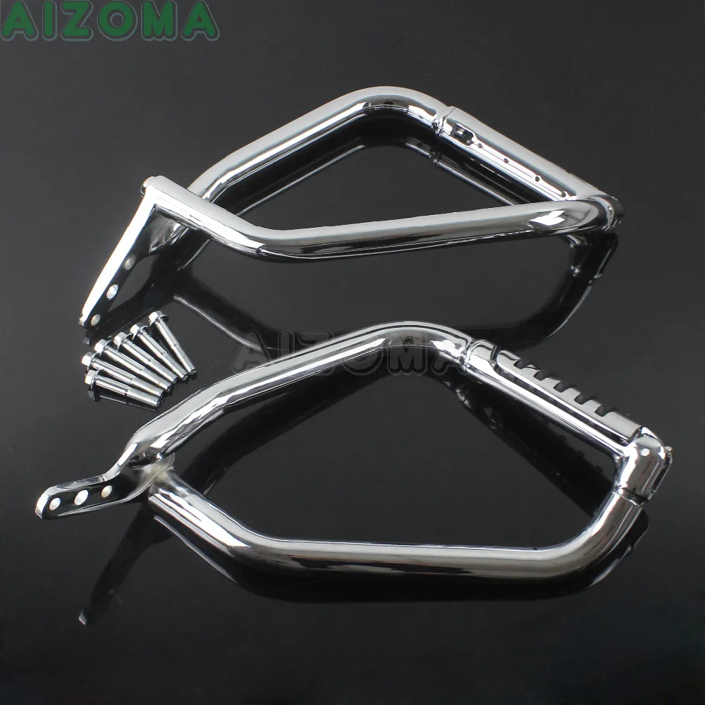 2 шт Мотоцикл Ergo защита двигателя для Honda VTX 1300 1300C 1300R 1300S 1300T 2002-2009 2006 2007 хром шоссе Крушение Бар Бампер