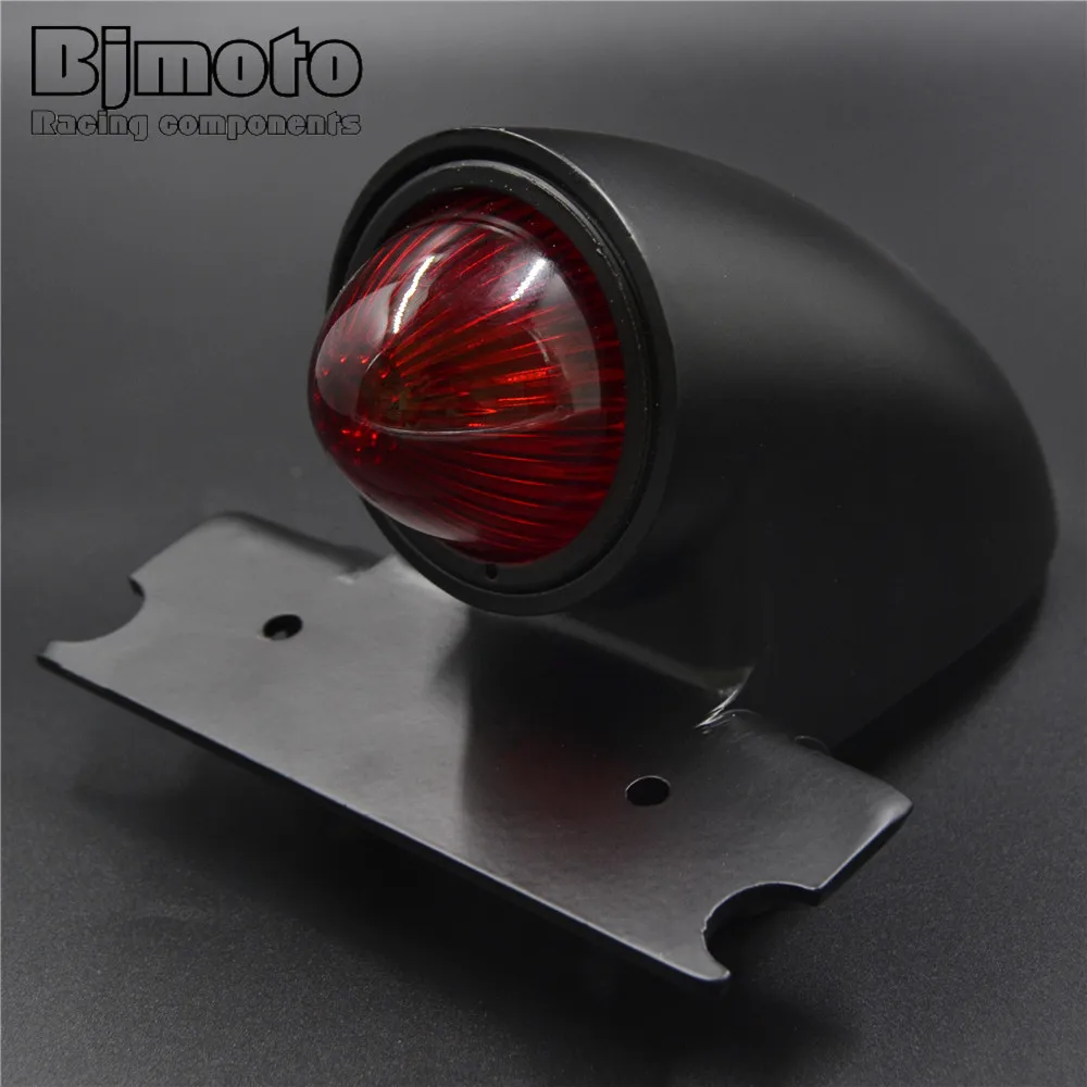 

BJMOTO мотоциклетный Алюминиевый 12 в 10 Вт красная лампа для Крепления номерного знака, задний стоп-сигнал для велосипедов, поплавок, мотоцикли...