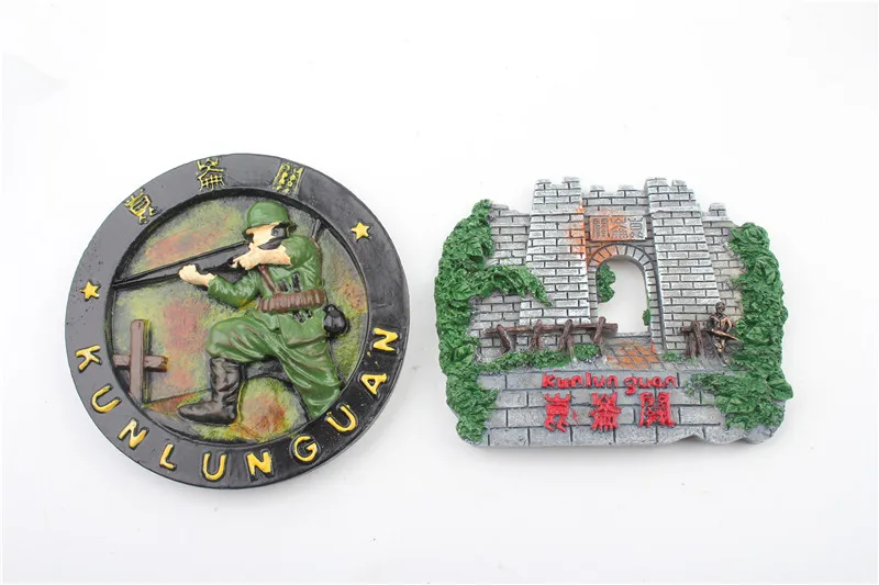 Цена по прейскуранту завода новый китайский солдат архитектура 3D магнит на