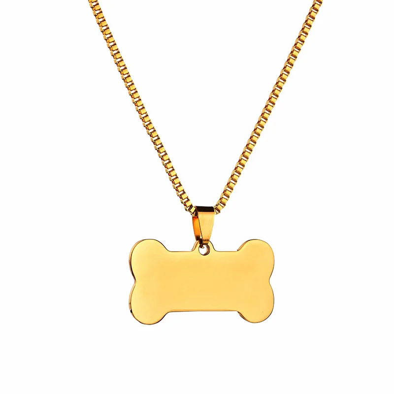 Горячая продажа на заказ из нержавеющей стали пустой кулон ожерелья Высокая