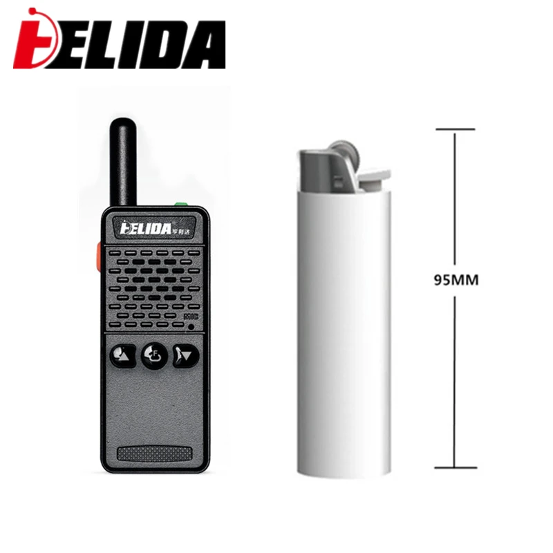 2PCS T-M2 Civil Kilometer 2W Power Intercom Outdoor Handheld Mini Walkie Talkie