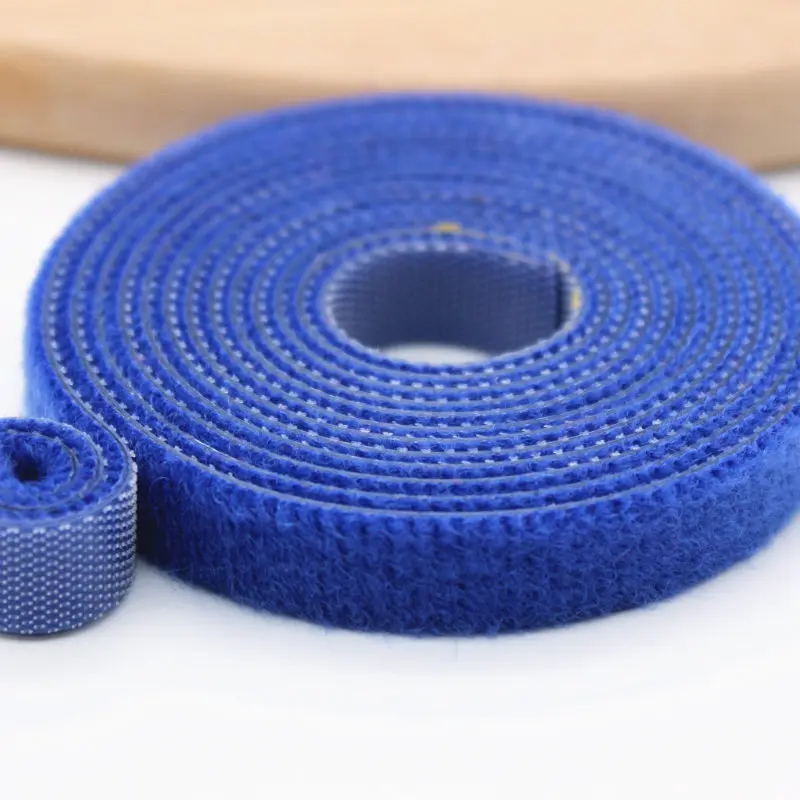 10MM blue 2yards 2 ярдов/рулон 10 мм нейлоновая наклейка клейкие крючки петли крепеж лента рюкзак для одежды дома самошитье ремесло DIY аксессуары - Цвет: 10MM blue 2yards