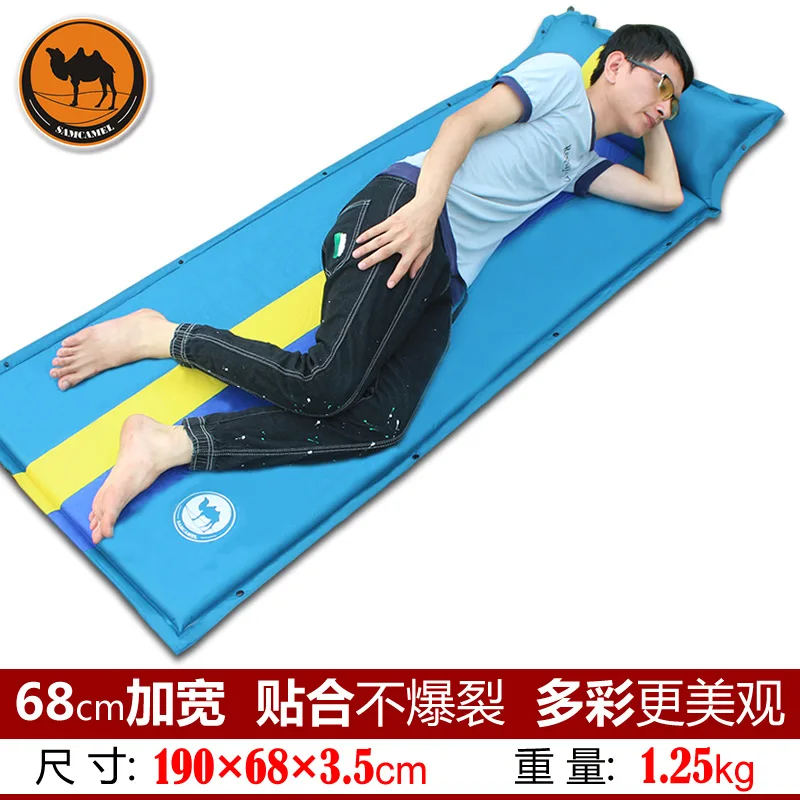 

Camel 036-2 color matching air cushion outdoor automatic inflatable mattress cushion 190 * 68 * 3.5cm travel camping mat