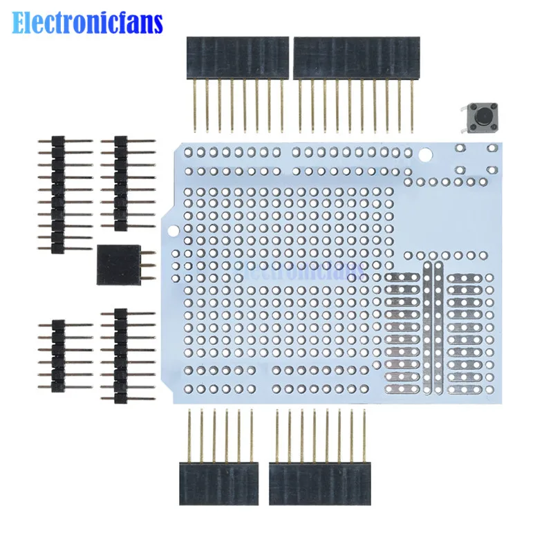 Прототип печатной платы плата расширения макетная протощит модуль для Arduino R3 One Diy