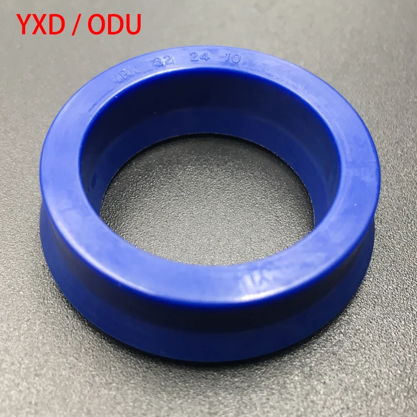 

YXD ODU 63*51*14 63x51x14 65*53*14 65x53x14 70*58*14 70x58x14 Blue PU Hydraulic Piston Rod Grooved U Lip O Ring Gasket Oil Seal