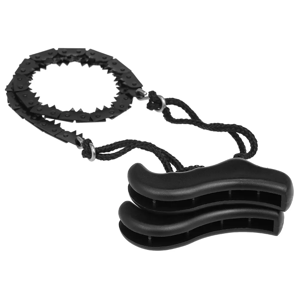 Полевая ручная стальная проволочная пила ручной цепной складной пилы с зубчатой