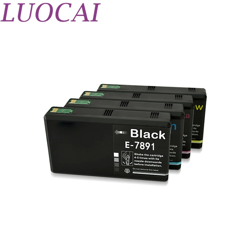 Совместимый чернильный картридж LuoCai для Epson T7891 T7894 WorkForce Pro WF 5110DW 5190DW 5620DWF