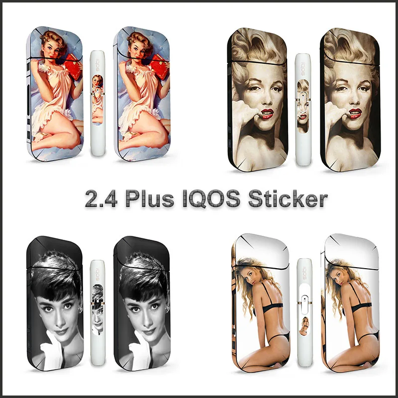 Стильная наклейка серии Sexy Lady для IQOS 2 4 Plus кожи хорошая цена Прямая