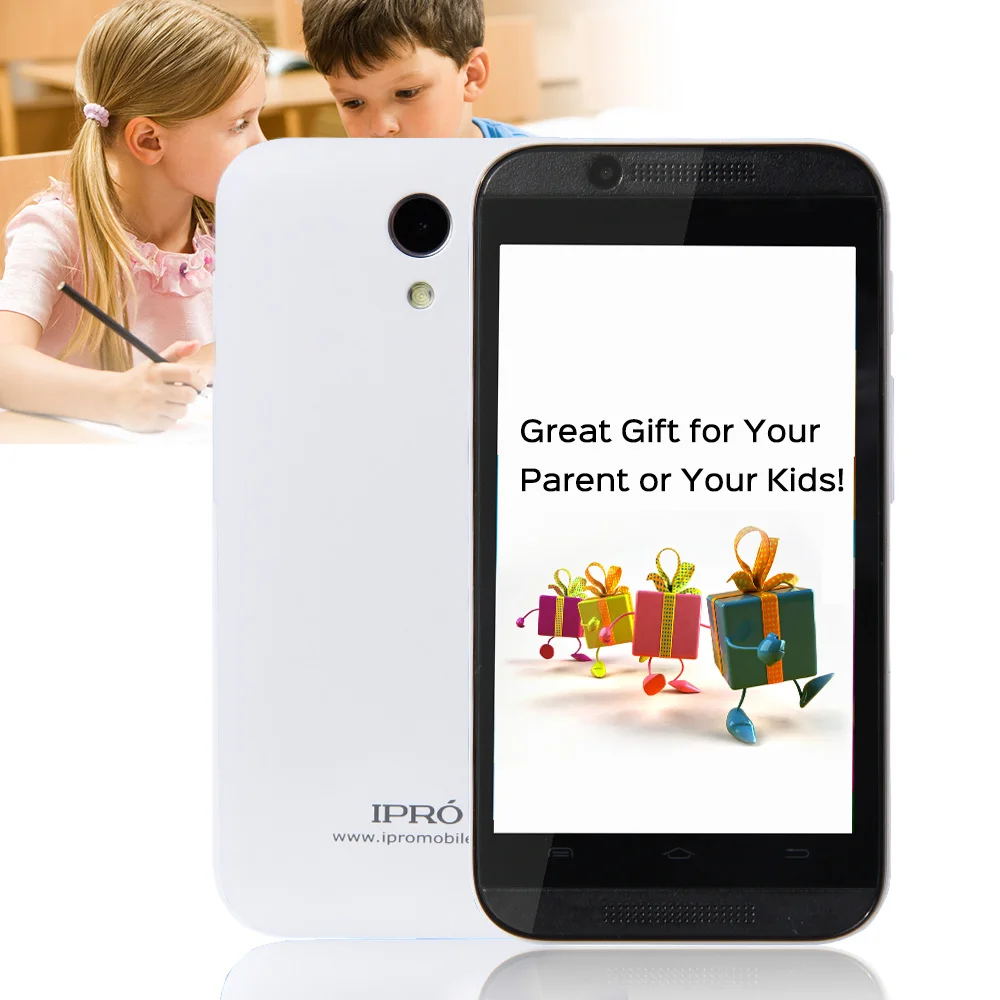 Оригинальный ipro MTK6572 Dual Core 2 г/3 г смартфон 4.0 дюймов Celular Android разблокировать