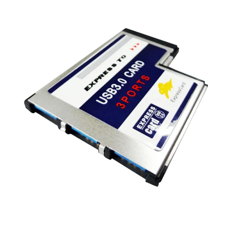 3 порта скрытый внутри USB3.0 Для Expresscard Express Card 54 54 мм Expresscard ноутбук адаптер конвертер FRESCO LOGIC чипсет FL1100