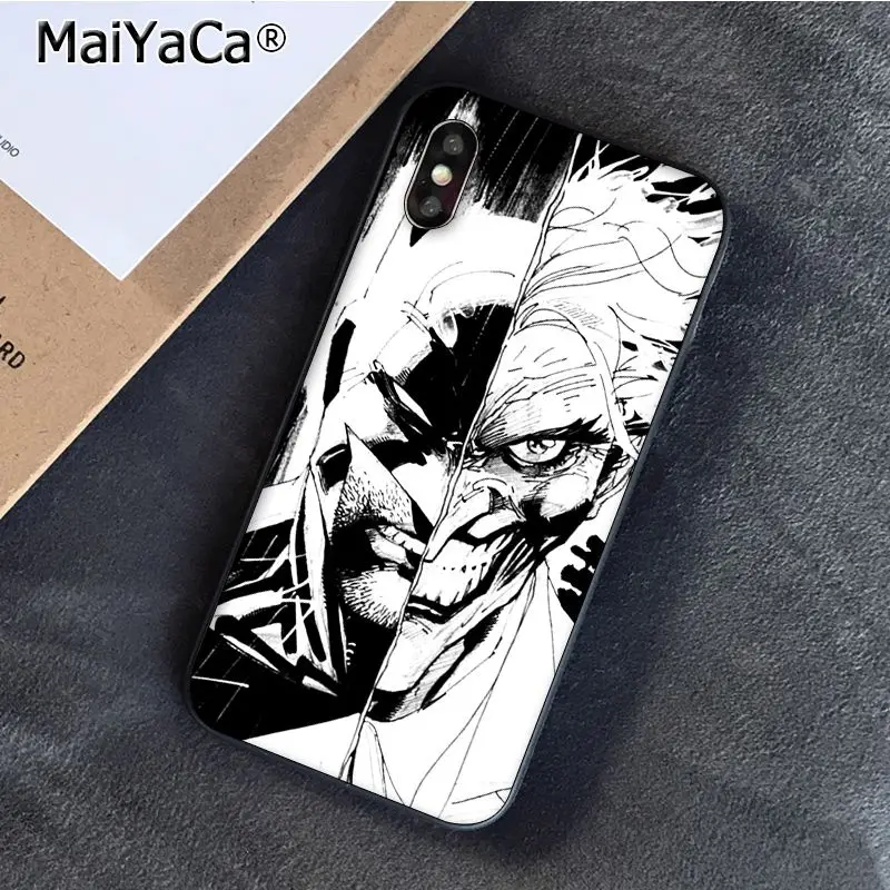 A15 MaiYaCa супергерой Бэтмен логотип новинка чехол для телефона Fundas для iphone 11 Pro Max 8 7 6 6S Plus X XS MAX 5 5S SE XR - Цвет: A15