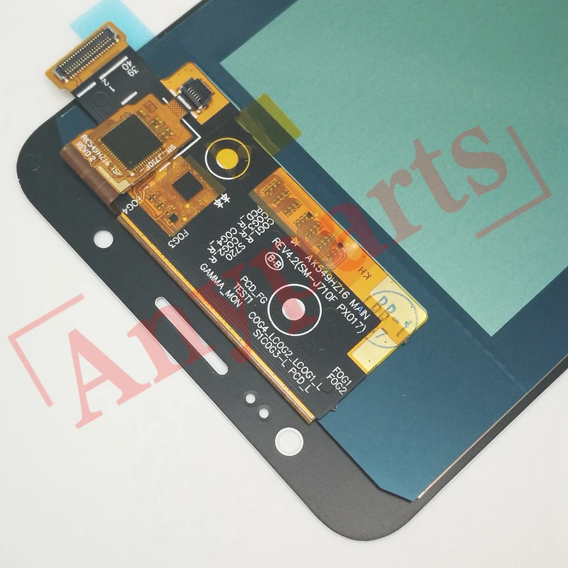 Супер Amoled ЖК для Samsung Galaxy J7 2016 j710 J710F J710M J710H дисплей сенсорный дигитайзер экран с