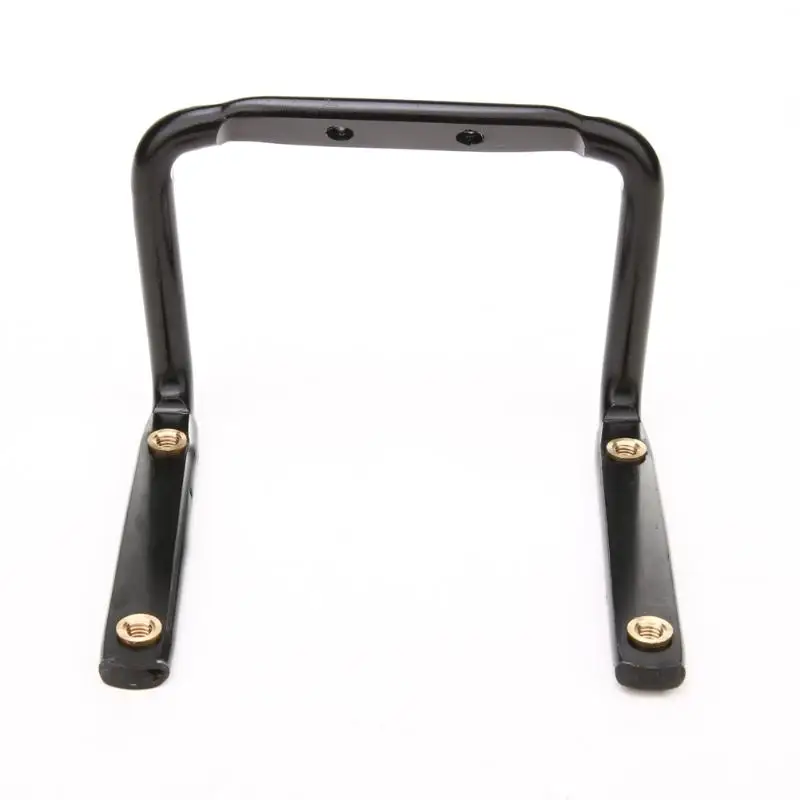 MTB Bike Bicycle Aluminum Cycling Rear Mount Saddle-Rail Bracket For 2/double Water Bottle Cages Holder for Triathlon Black