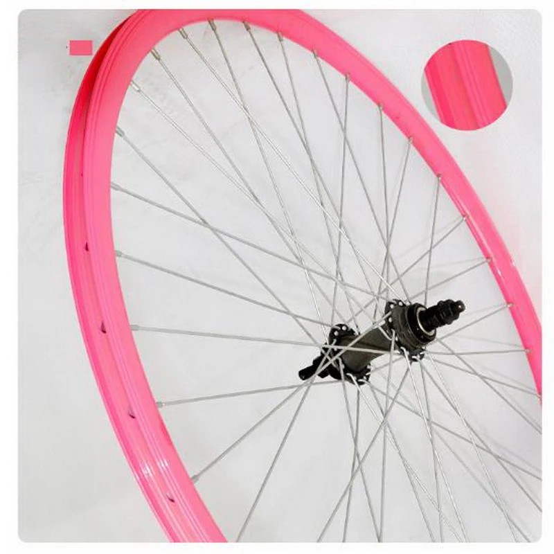 230902/26-inch Death Racing / Ramp-Up Drum Front Rear Wheel Bicycle Ring 30MM Color Tire | Спорт и развлечения
