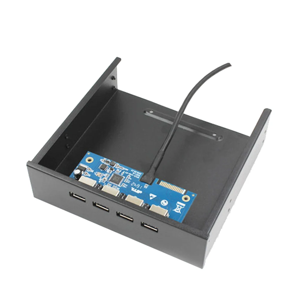 Десктопный флэш накопитель 4 порта PCI E к USB 3 0 плата расширения VLI VL805 передняя