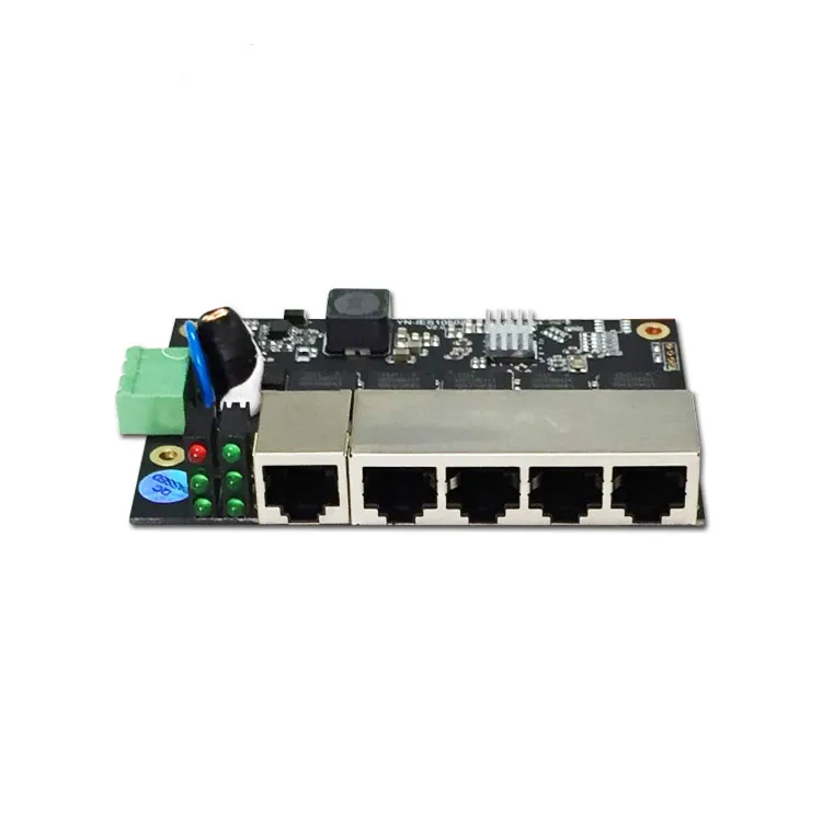 Промышленный Коммутатор ethernet 5 портовый промышленный Неуправляемый коммутатор