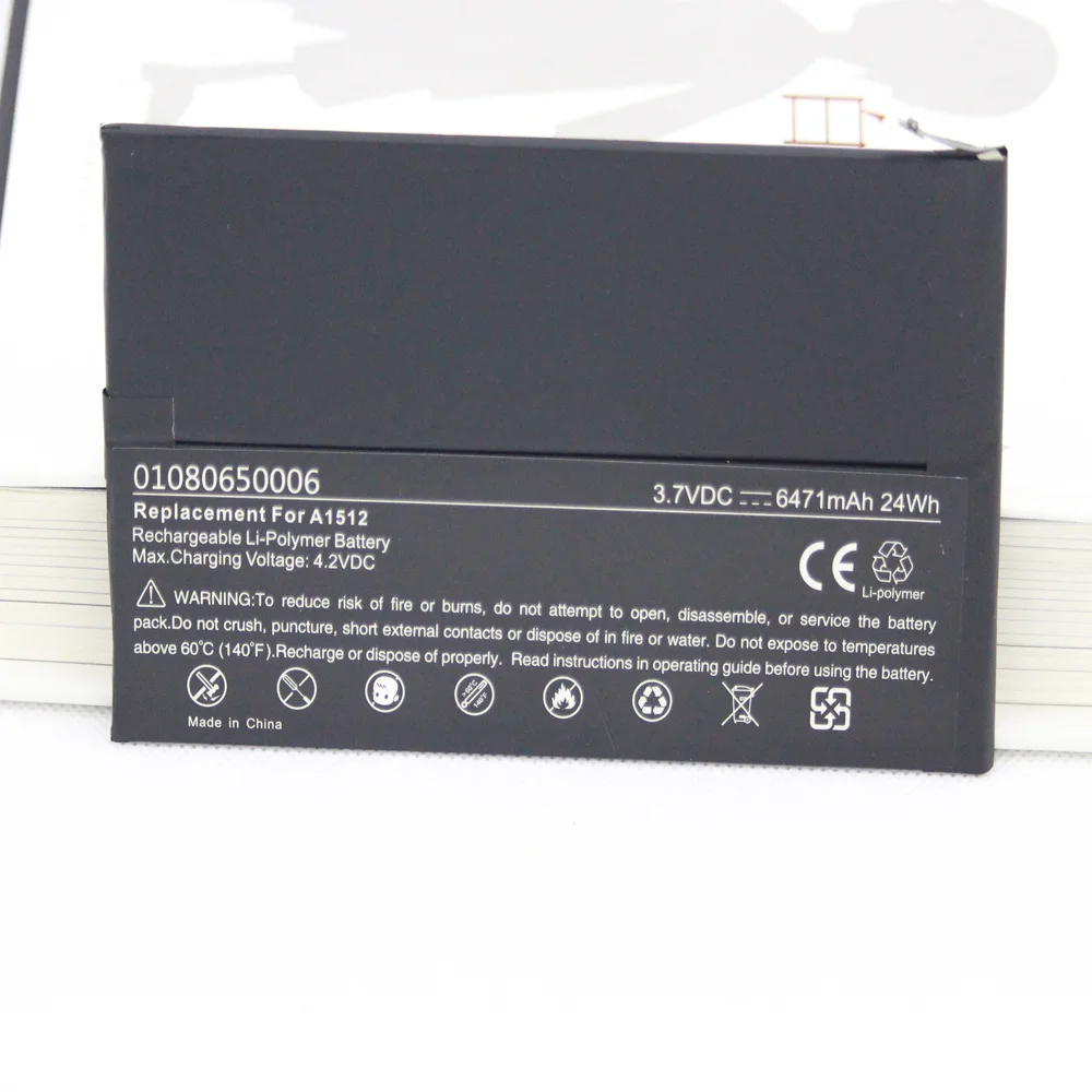 5 шт./лот 100% новый аккумулятор полной емкости 6471 мАч a1512 для ipad mini 2 Retina Mini 3 A1489 A1490