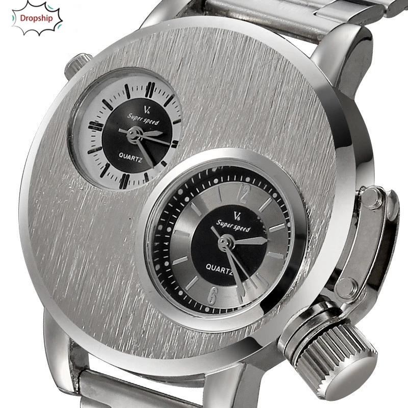OYOKY часы Мужские Reloj из нержавеющей стали с календарем военные Montre Homme кварцевые спортивные часы наручные часы