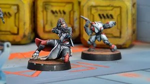 Модельный комплект из смолы Avatars of War 28246, кочевники, Реверсивный целитель 28 мм