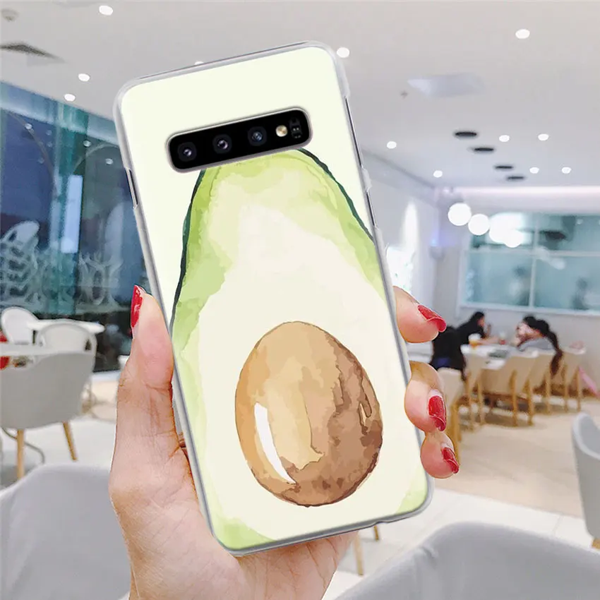 Забавные Tumblr авокадо чехол для телефона для samsung Galaxy S10e S10 плюс S7 S8 S9 Plus, Note 8, 9, 10, плюс S10 5G M20 M30 жесткий чехол Coque