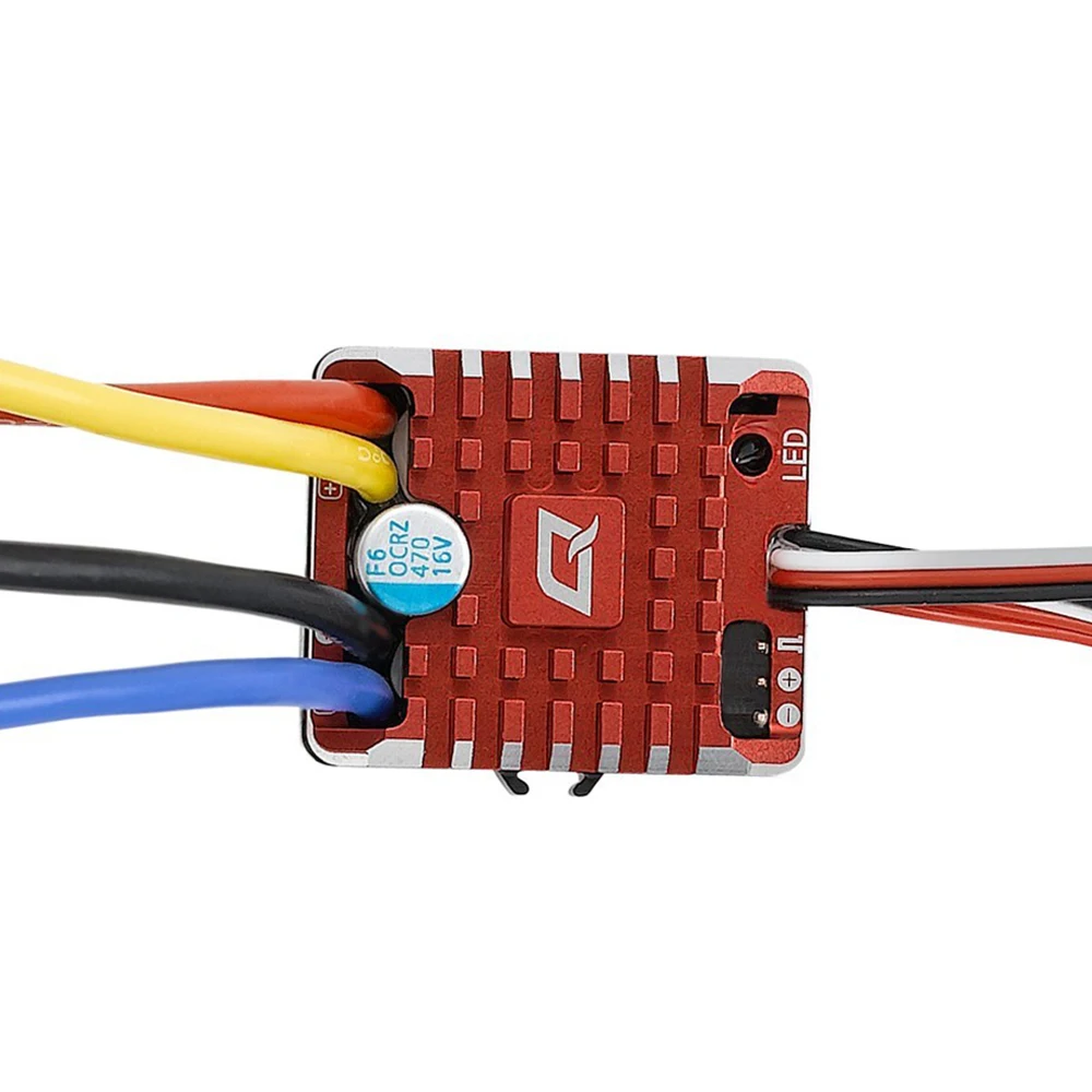 Hobbywing quicrun WP 1/10 1/8 RC Гусеничный матовый ESC Whaterproof регулятор скорости встроенный BEC с