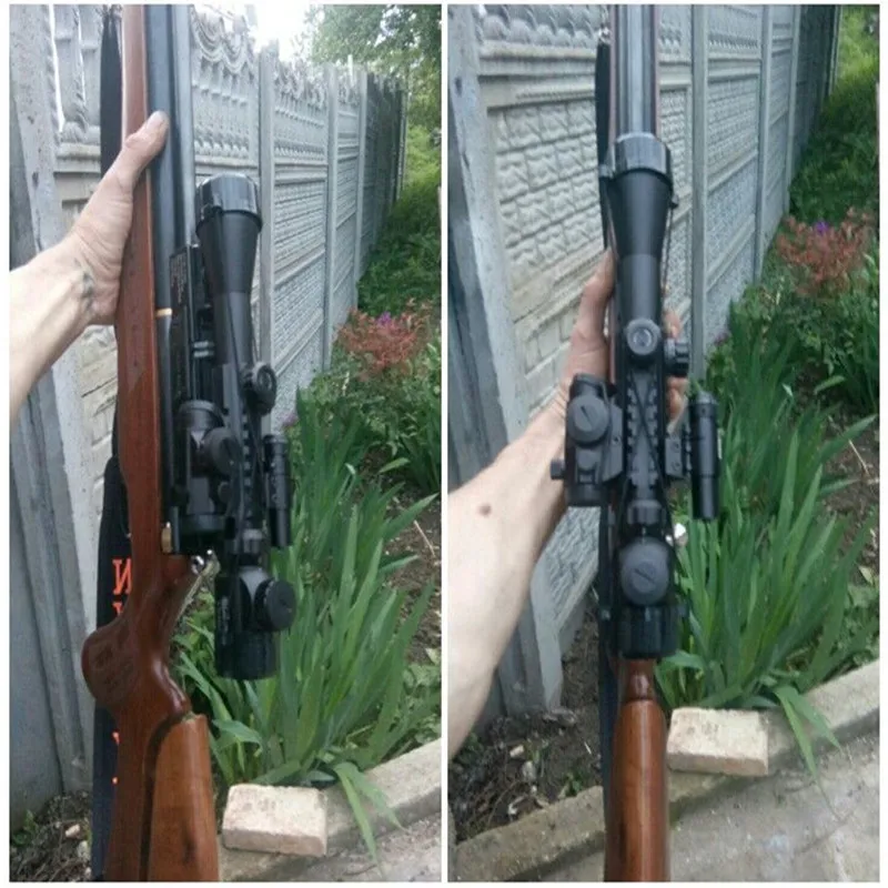 Охотничья оптика 3-9X40 с подсветкой Красный лазерный прицел голографическим